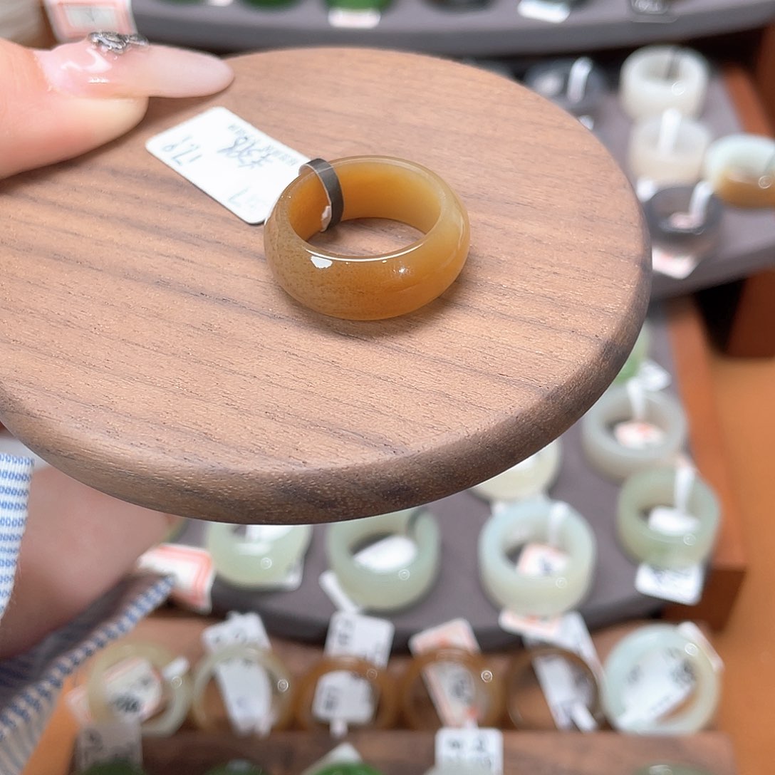 和田玉戒指未镶嵌4-17.9