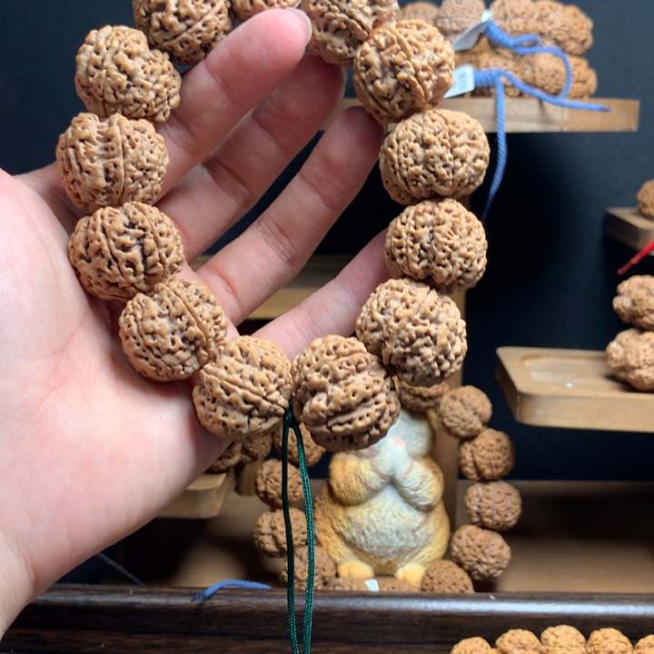 吊坠金刚菩提古龙蜂窝雪花六瓣头部浅26mm