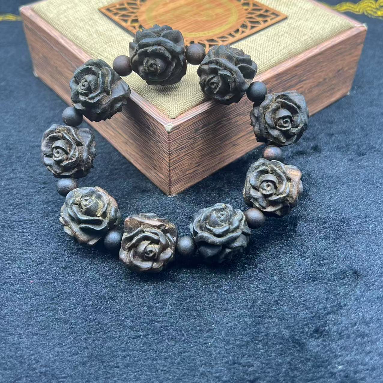 【百世璀璨 尽耀光芒】雪山重楼24mm手串B050