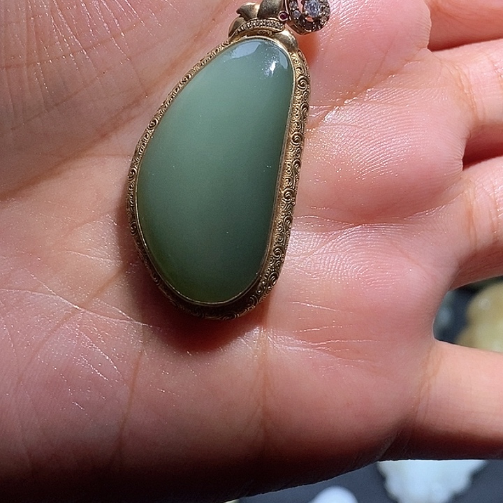 和田玉挂件未镶嵌