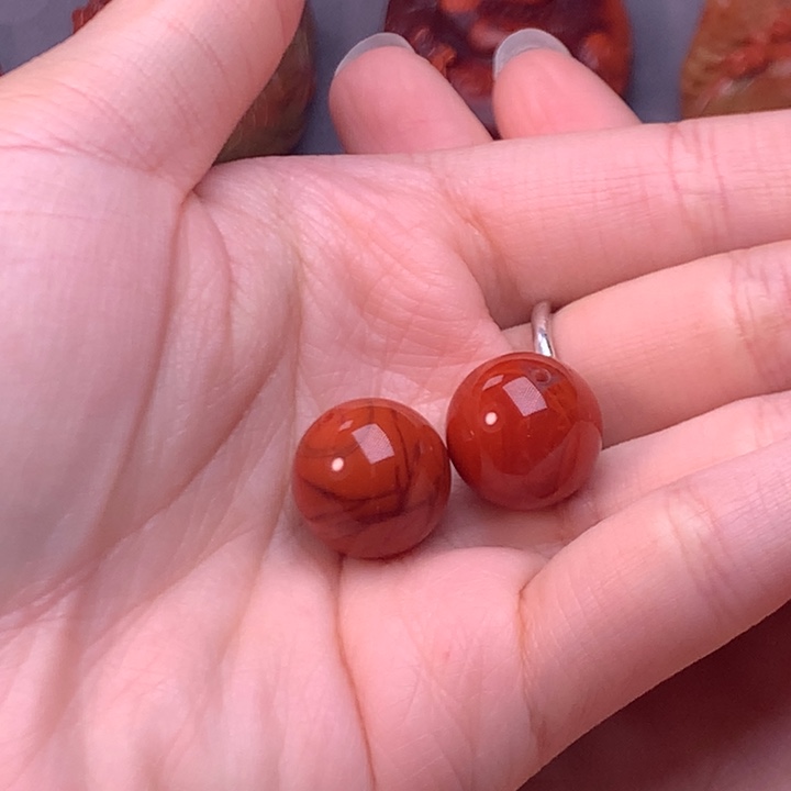 【闪购商品】未镶嵌配饰卡15m m南红玛瑙?****?