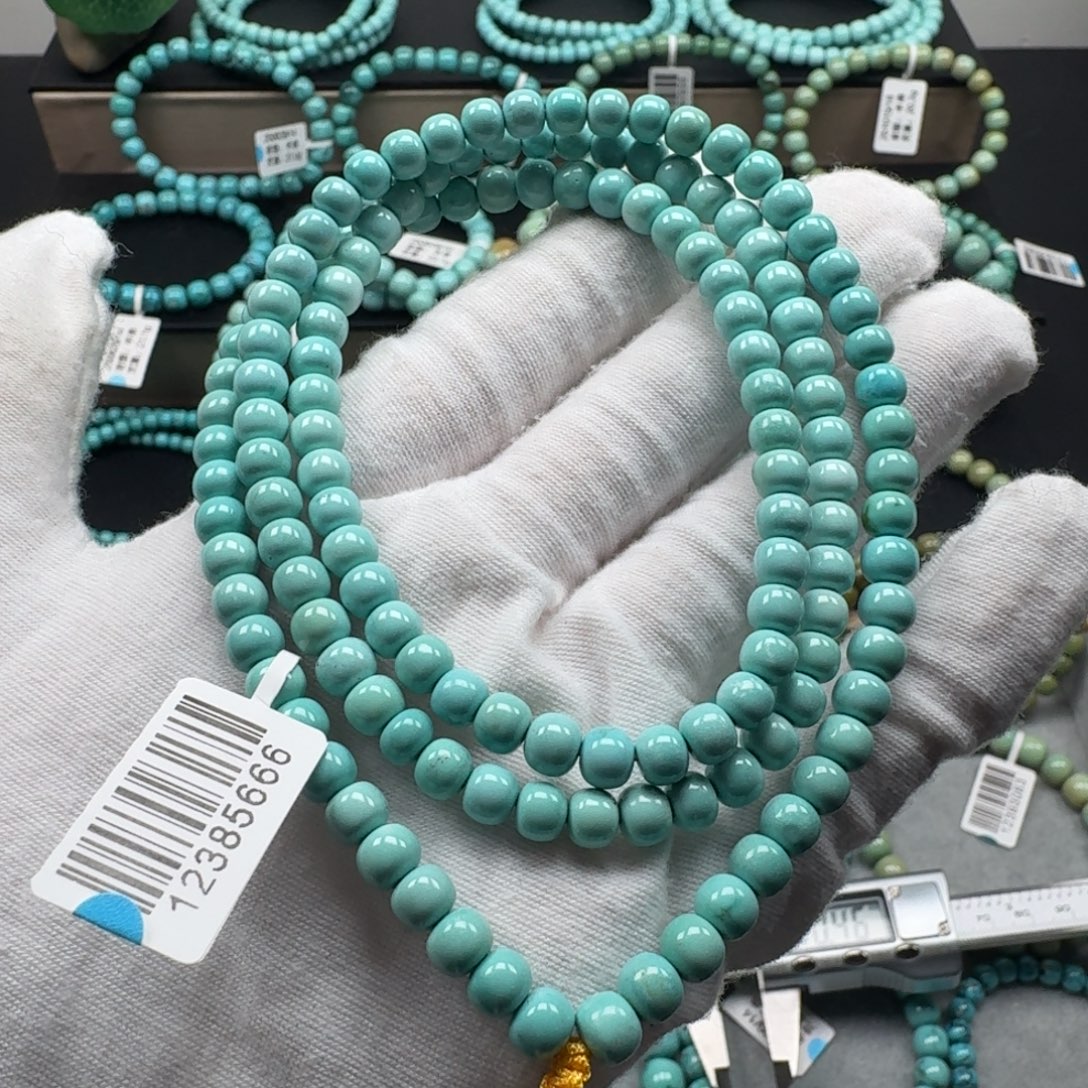 绿松石未镶嵌挂件