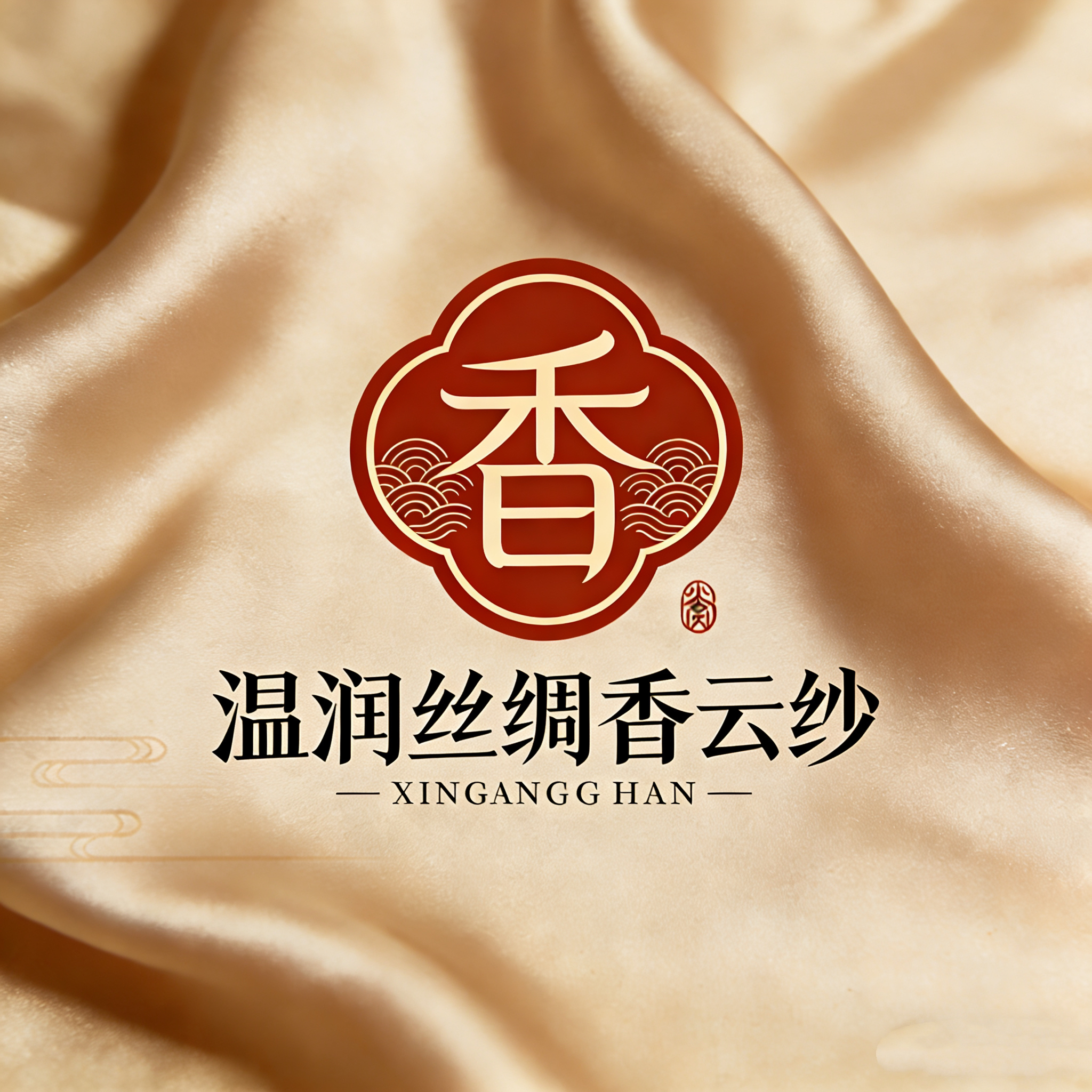 7号链接 桑蚕丝香云纱旗袍连衣裙高定服装布料