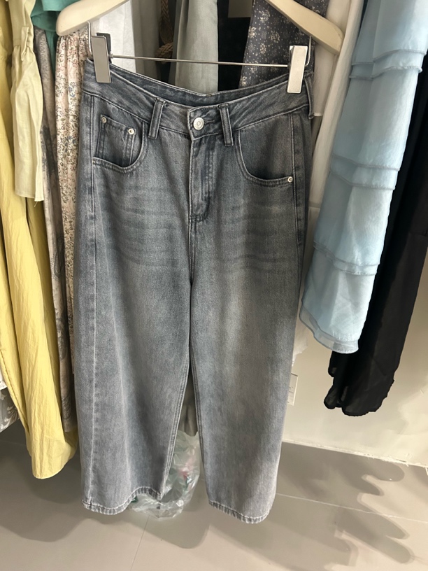 08069 简约时尚休闲阔腿裤