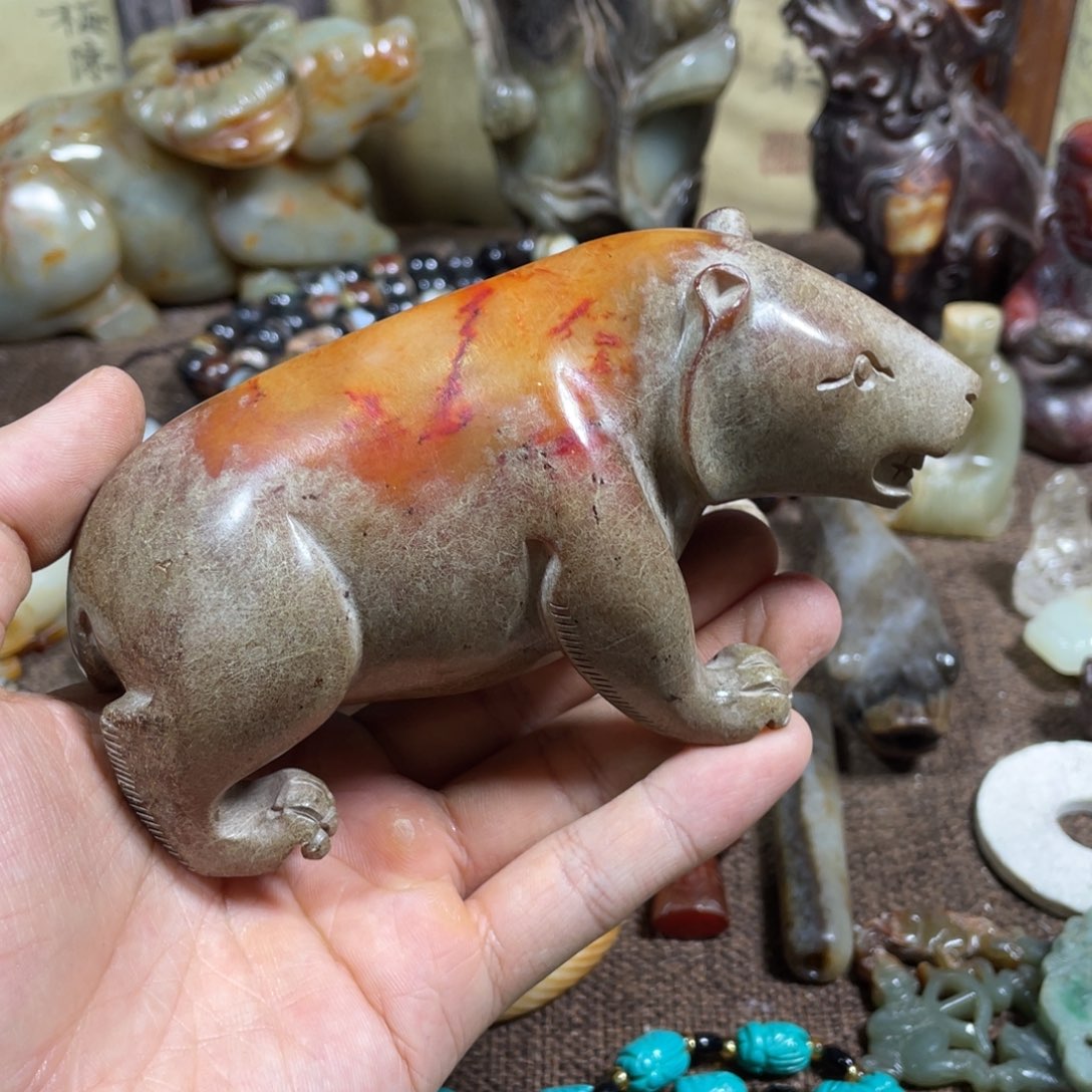 和田玉未镶嵌吊坠(不含链)R****3