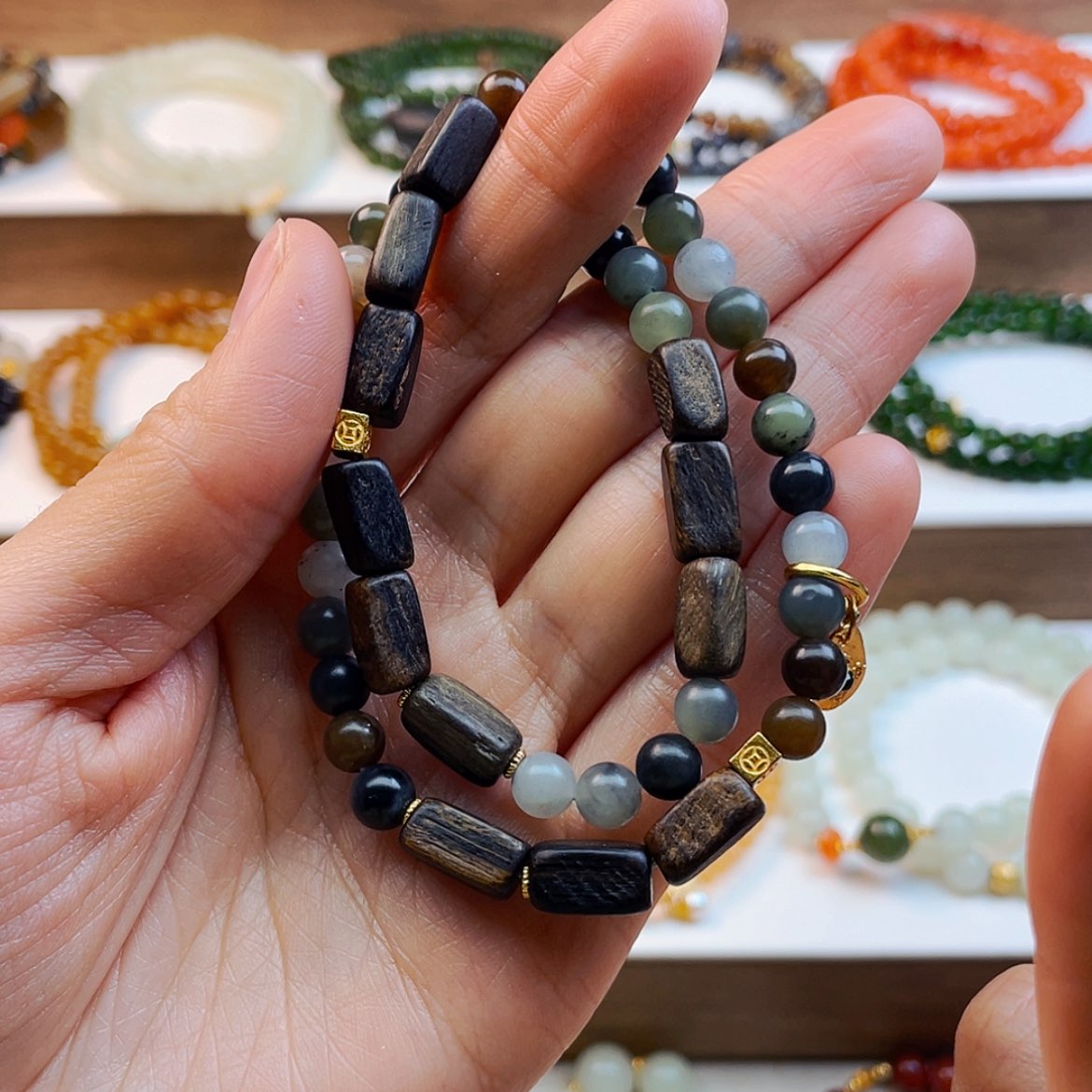 【闪购商品】和田玉手串未镶嵌