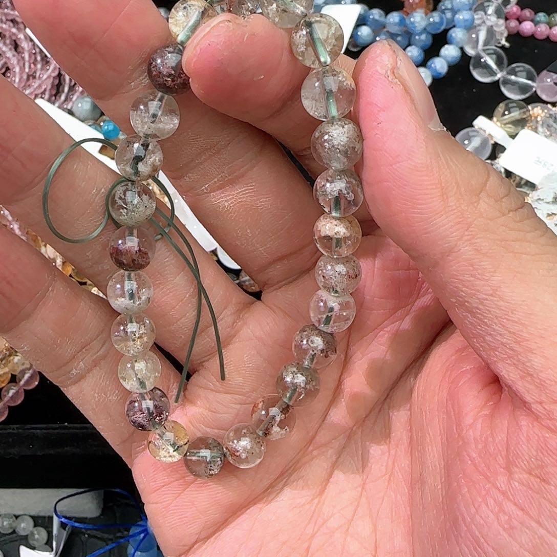 水晶手链未镶嵌幽灵