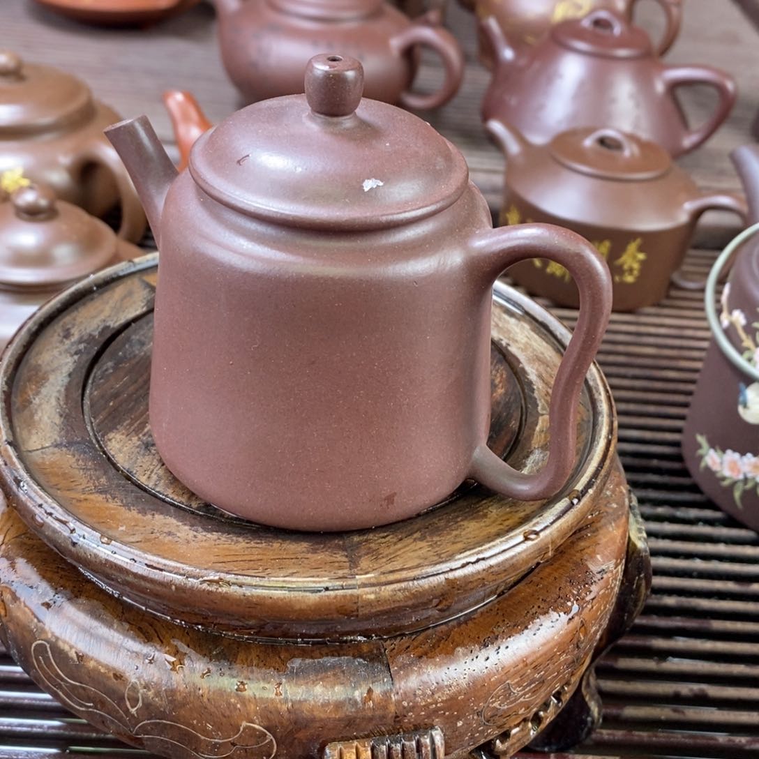 紫砂茶壶原矿手工123