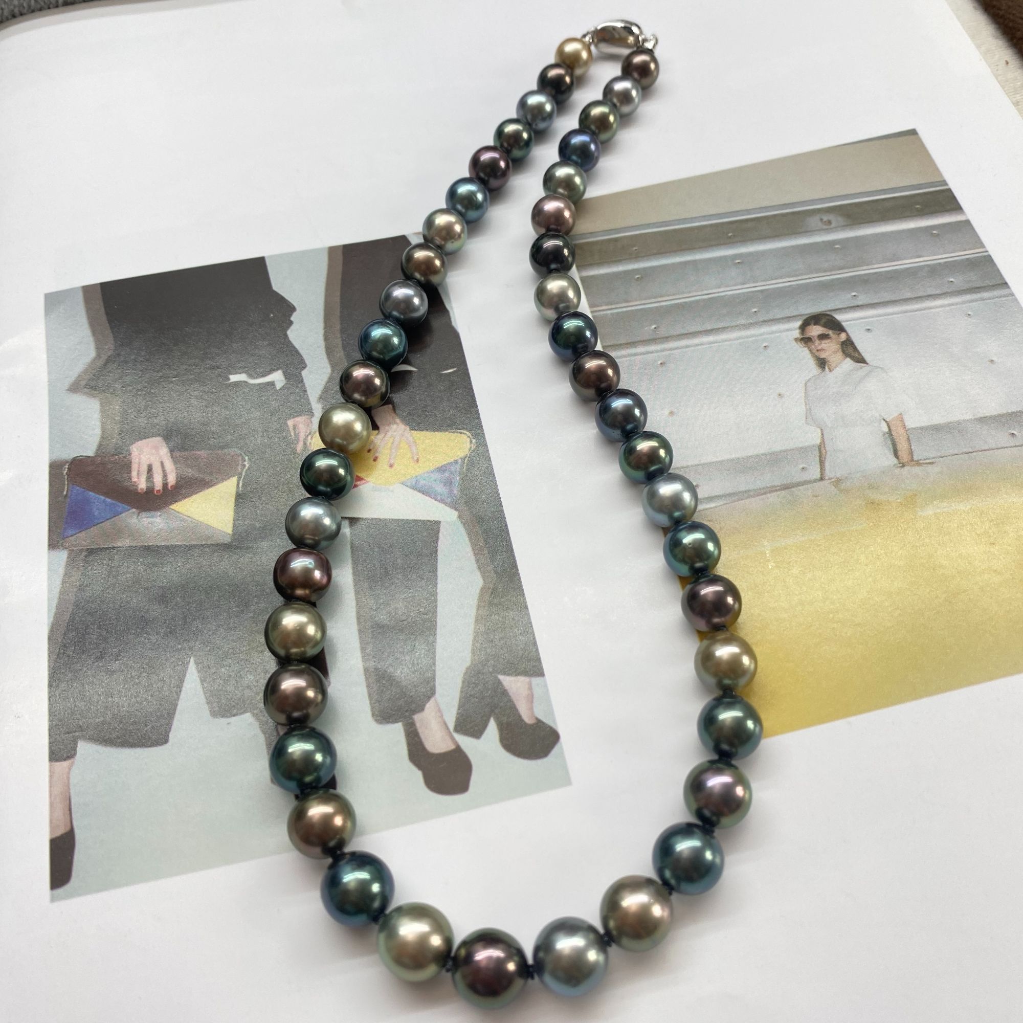 大溪地海水珍珠定制项链