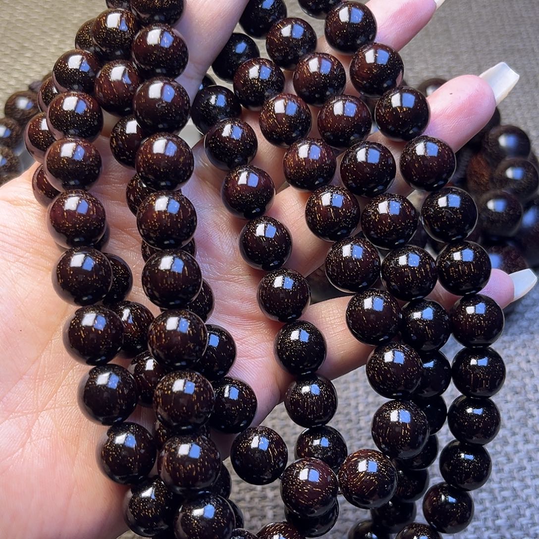 檀香紫檀（小叶紫檀）1.2 108颗满天星