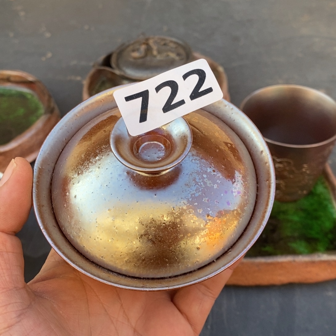 柴烧茶具陶瓷杯子