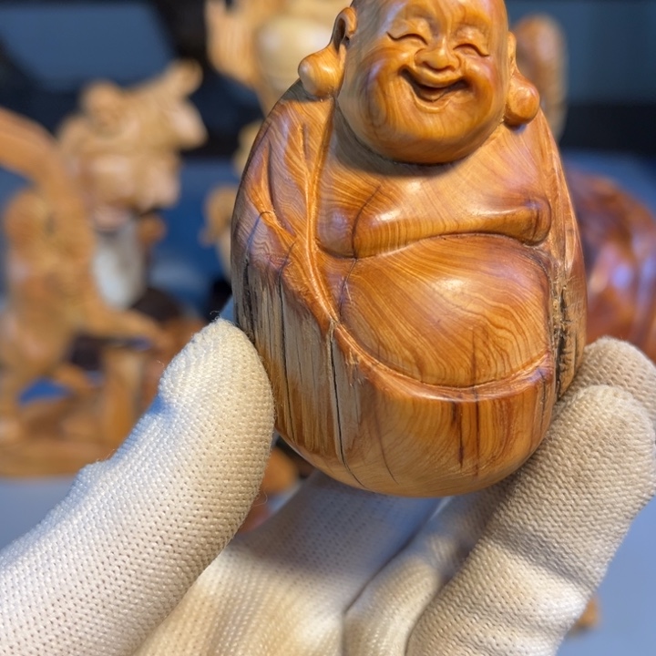 柏木（崖柏）根雕工艺摆件