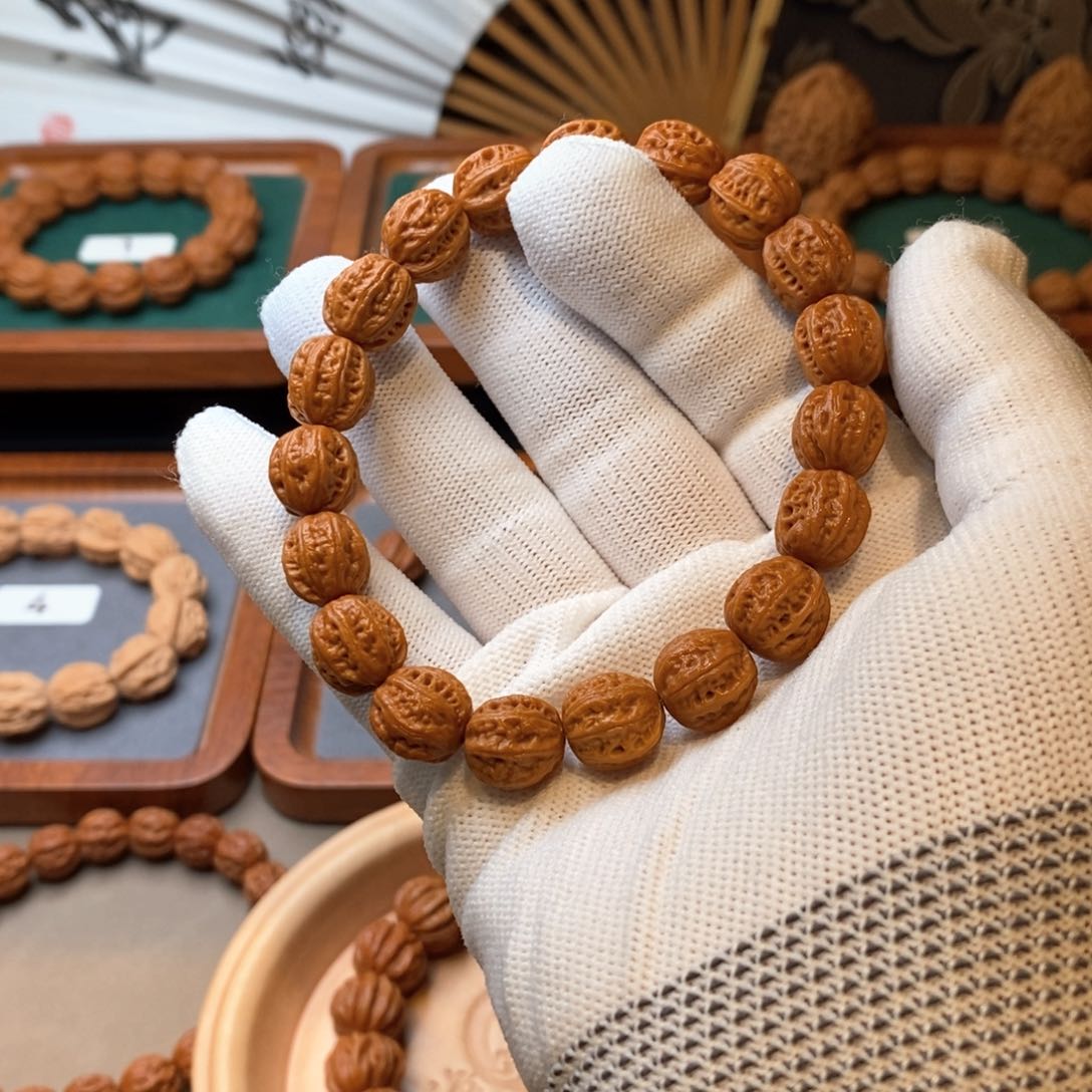 文玩核桃手串福****留京八棱