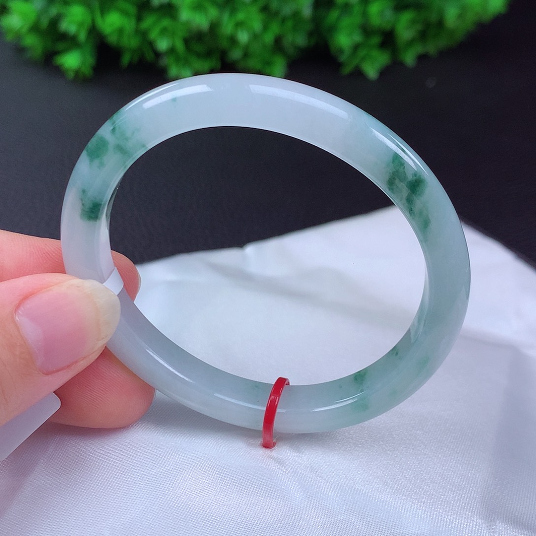 翡翠手镯未镶嵌54贵妃681008