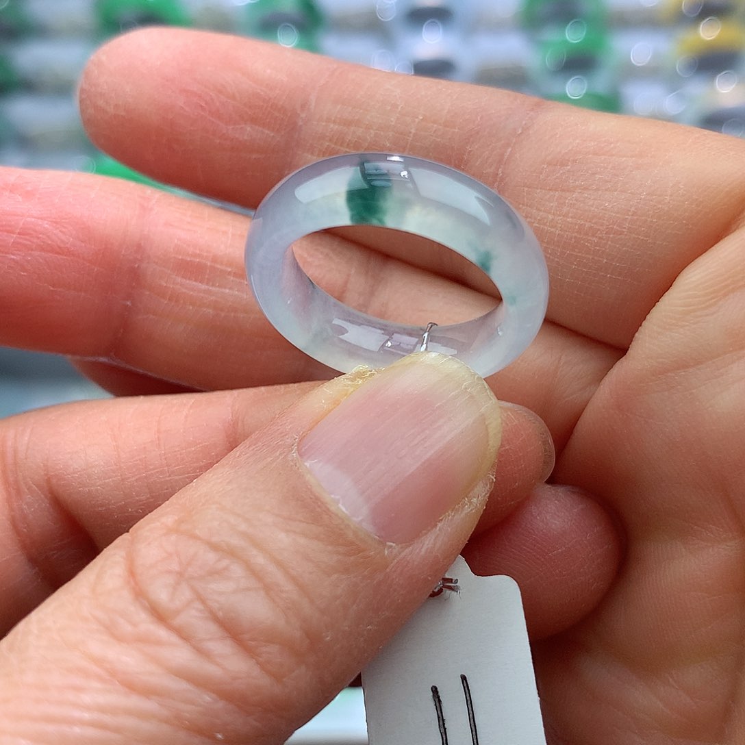 翡翠戒指未镶嵌11号