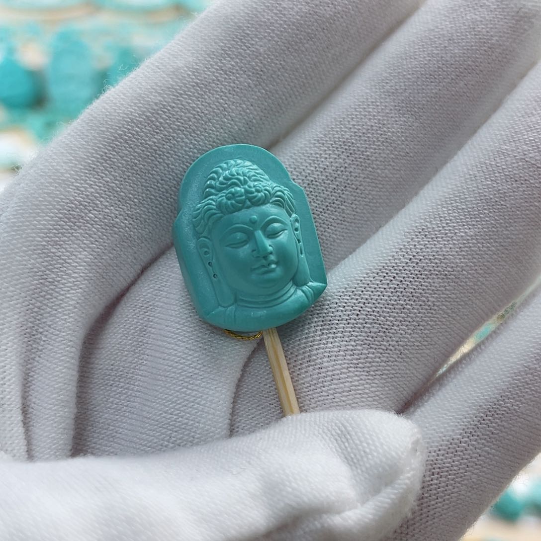 绿松石珠宝奇石未镶嵌