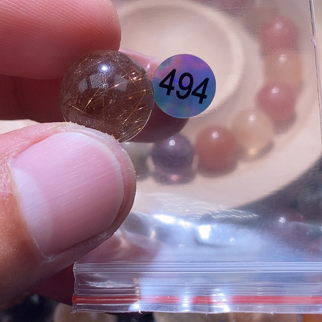 萌***马未镶嵌手链发晶天然水晶