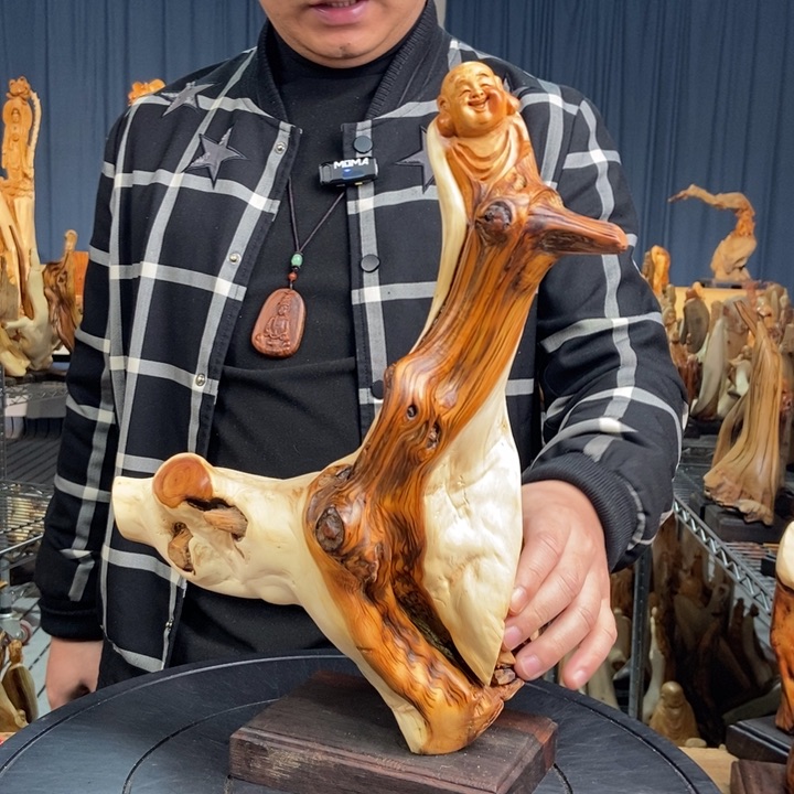 柏木（崖柏）随型摆件