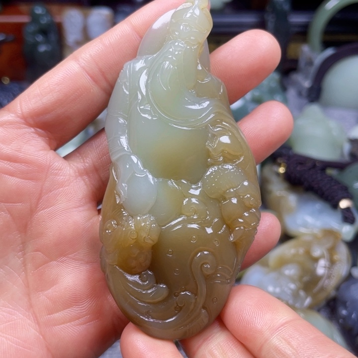 和田玉手链未镶嵌