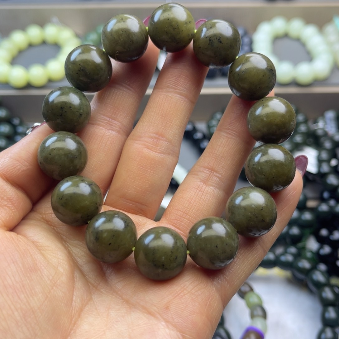 和田玉手链未镶嵌