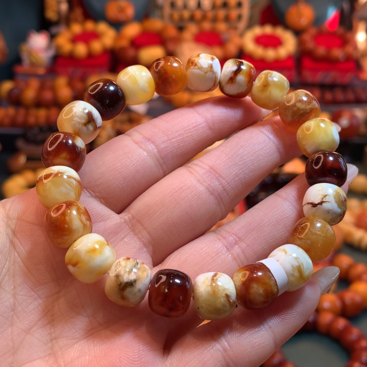 【闪购商品】蜜蜡手串未镶嵌蜜蜡手串