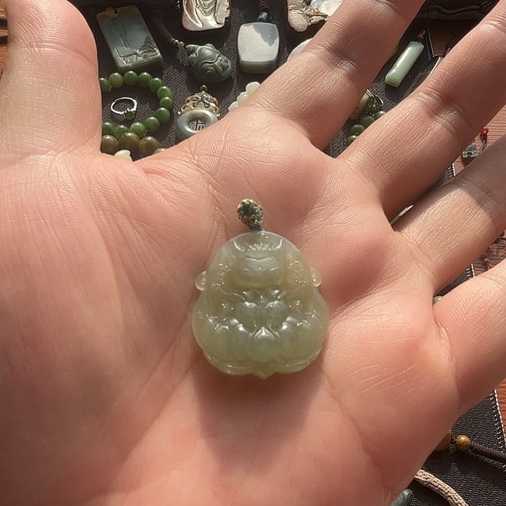 和田玉（糖玉）未镶嵌颈饰