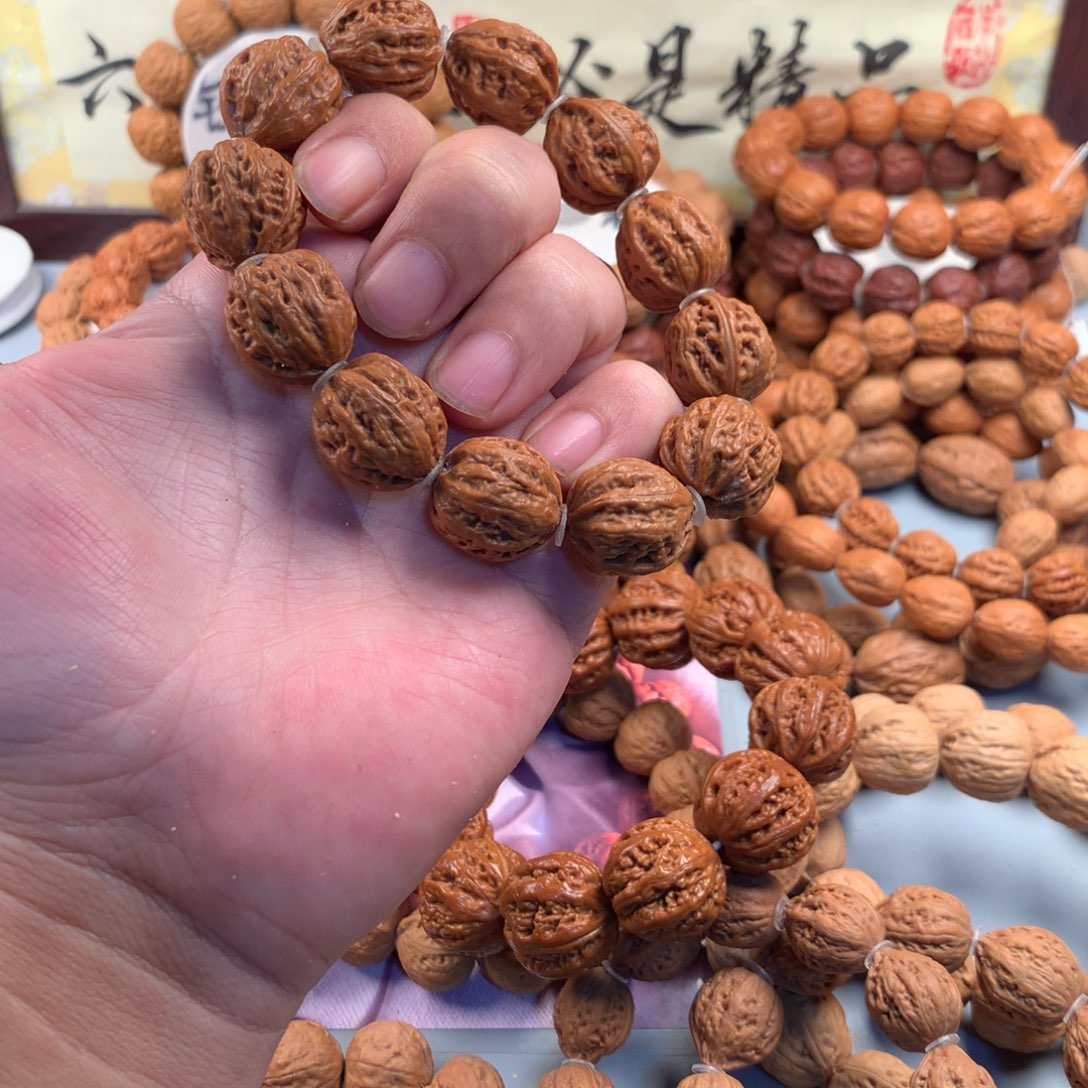 文玩核桃手串1.8京八棱全品