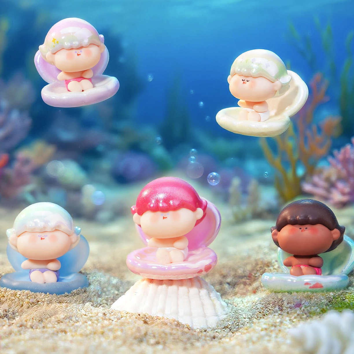 【盲盒】阿玛莉莉丝【贝壳】系列萌粒盲盒