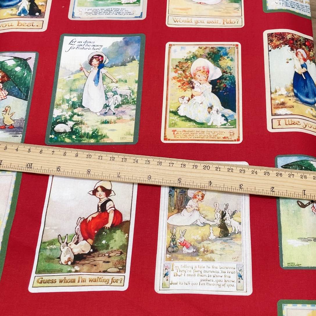 一米价纯棉平布1.1米宽果子布艺小块