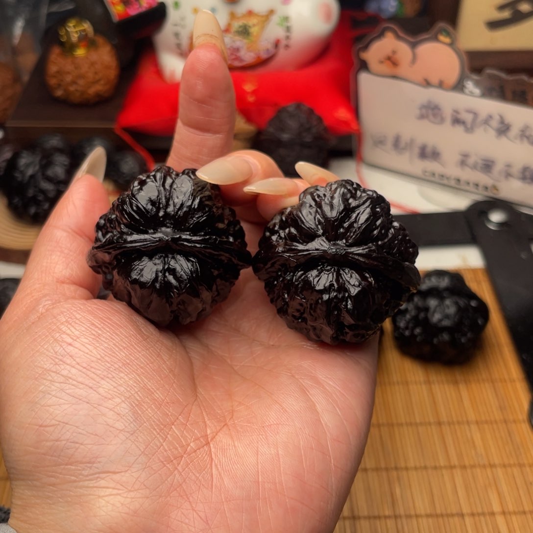 吊坠文玩核桃蛙圆