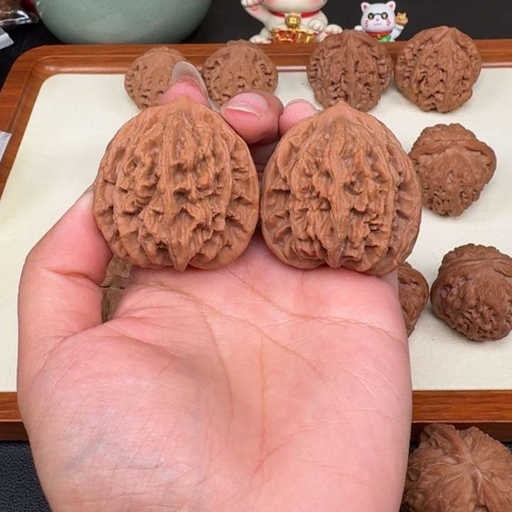 把件文玩核桃全品虎头42