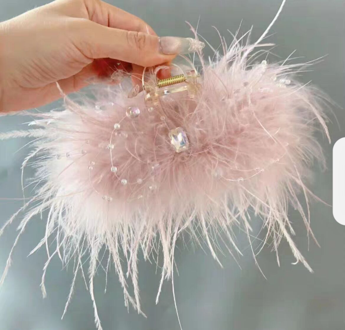 简约风日韩卡通女抓夹千金风发夹原创设计森系少女风