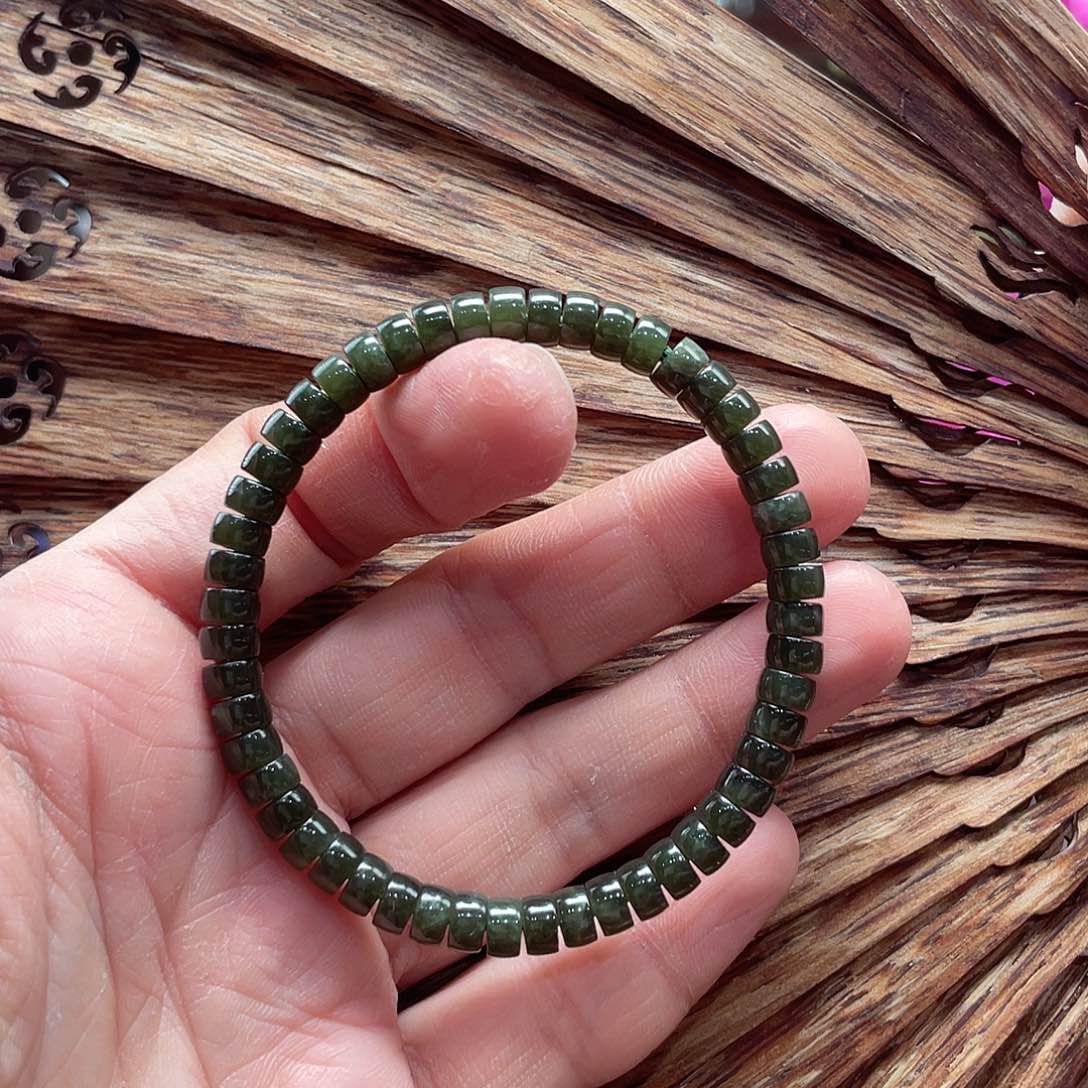 和田玉手串未镶嵌6的药片