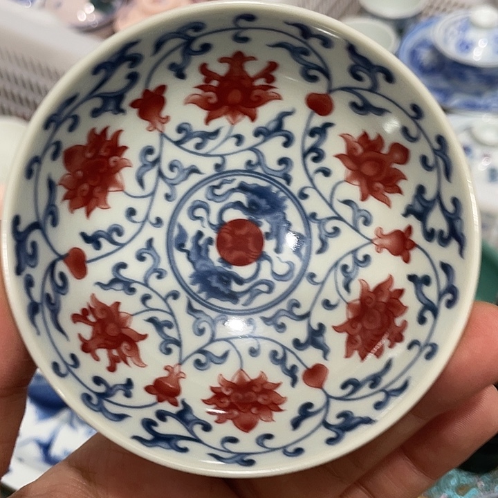 摆件陶景德镇陶瓷主人杯23445