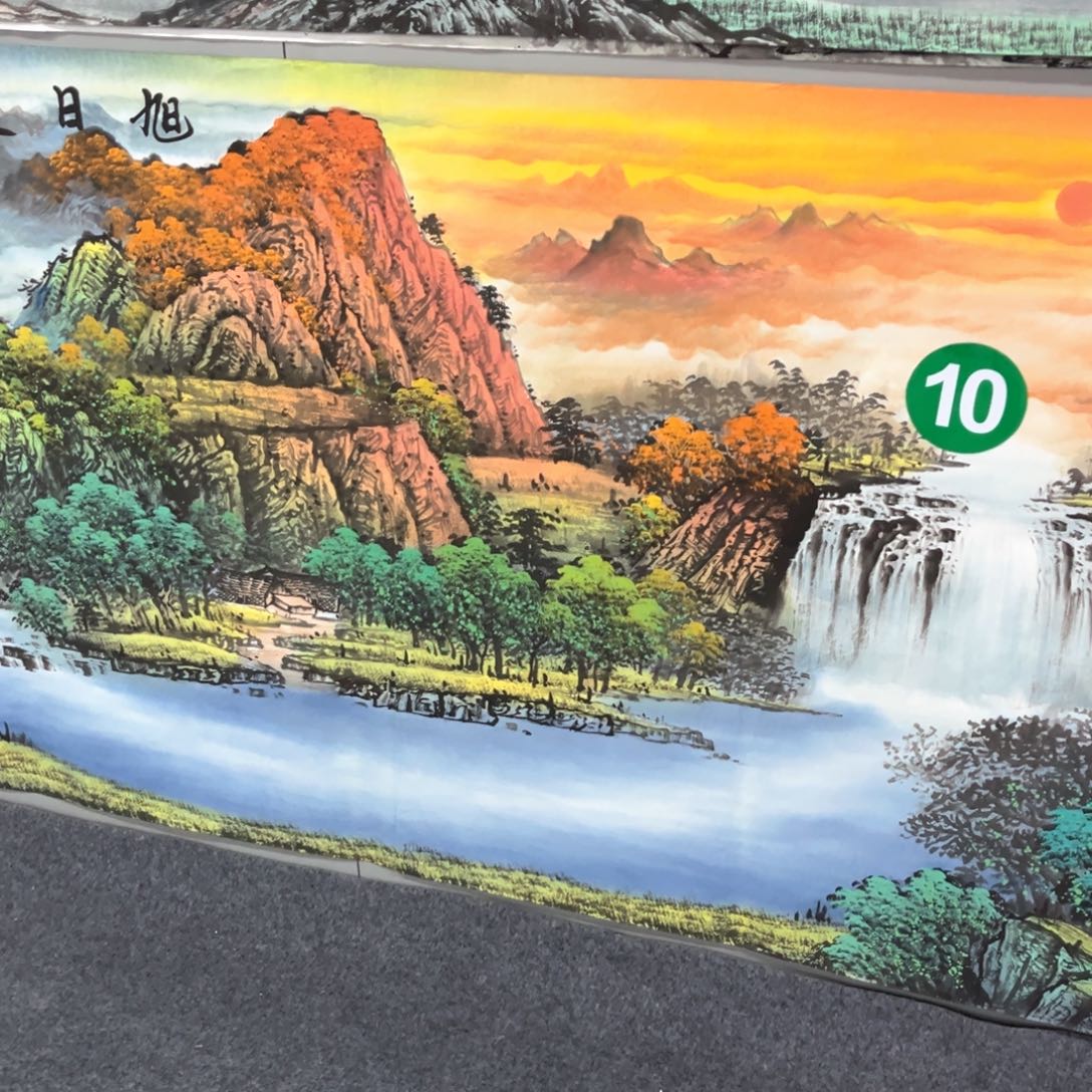 国画国画作品老师手绘