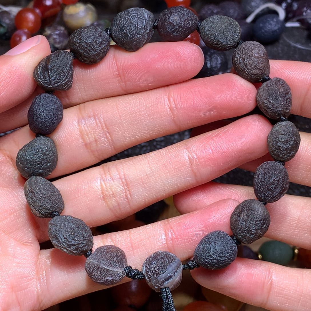 未镶嵌玛瑙/玉髓珠宝半成品