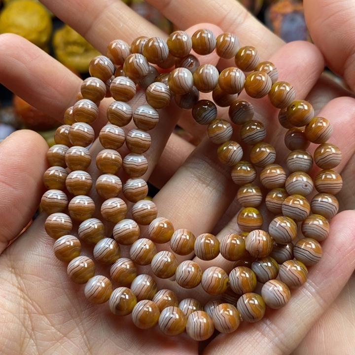 玛瑙/玉髓未镶嵌项链战国红项链