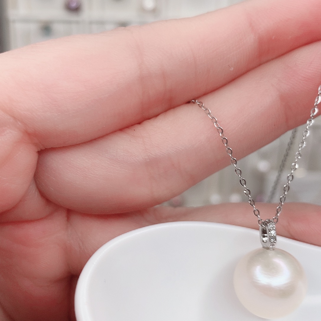 淡水珍珠合金吊坠(赠链)