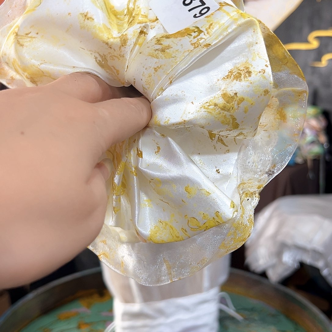 关*过379大蕾丝发圈手作