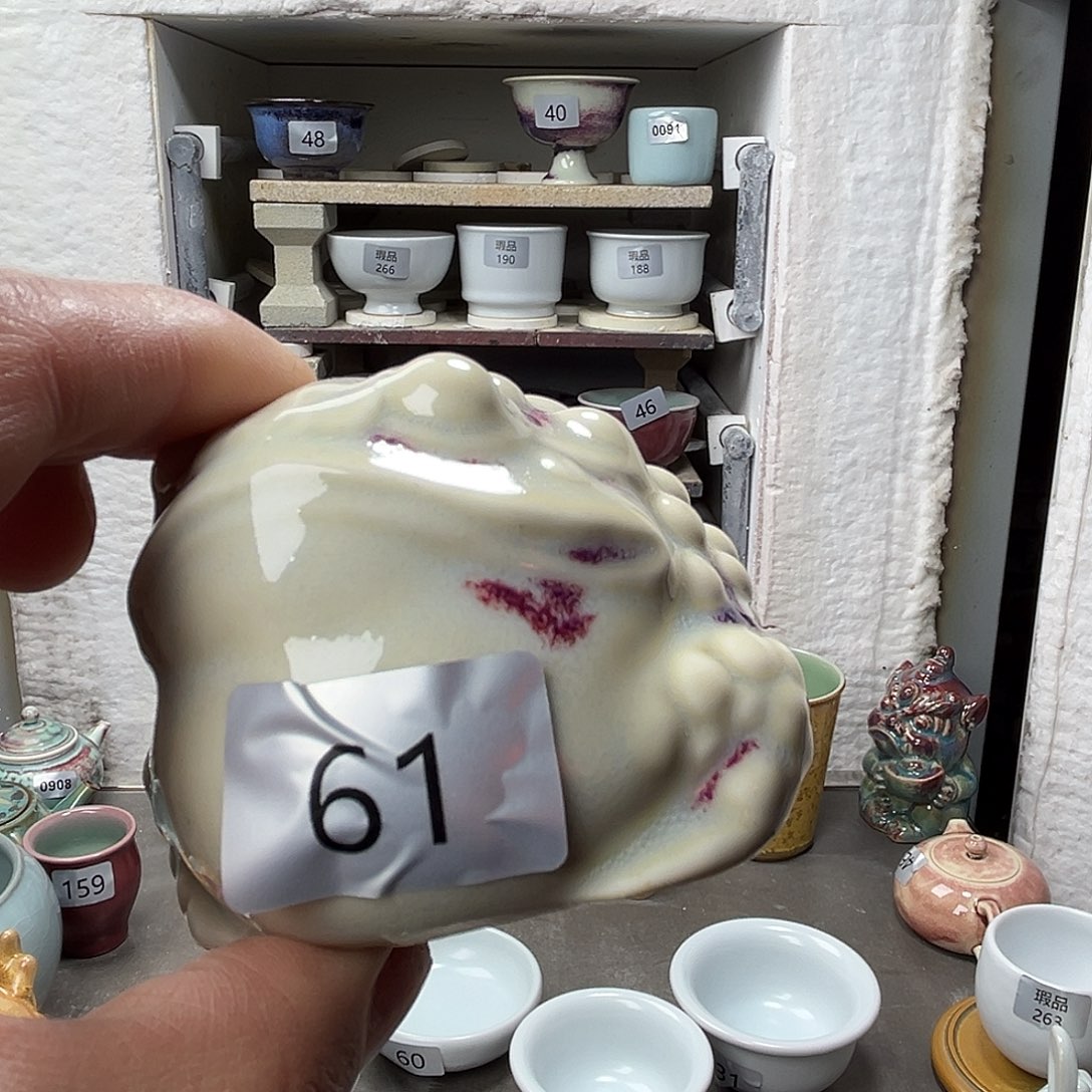 陶摆件窑口自销原矿钧瓷