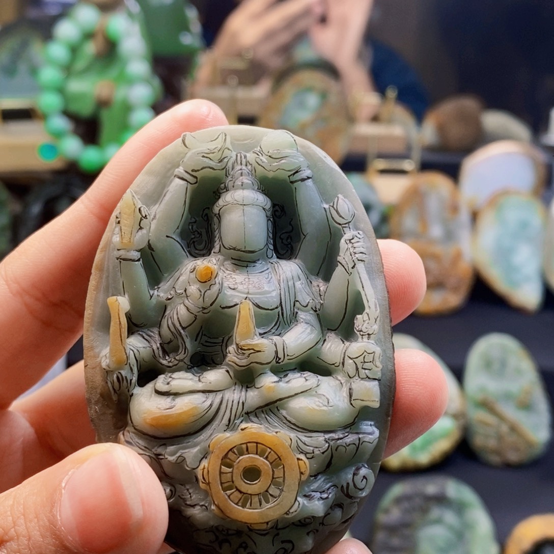 ꧁***꧂定制翡翠未镶嵌毛坯货定制加工