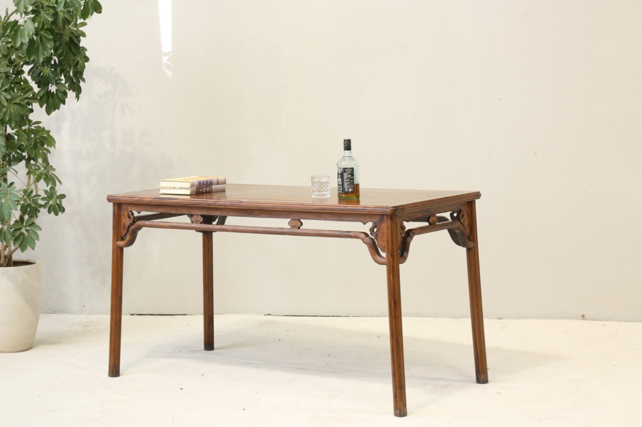 圆包圆卡云头花书案