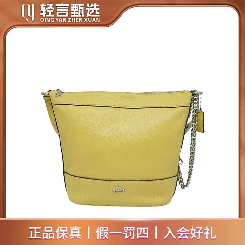 95新 COACH/蔻驰 单肩包/E606222/25*28