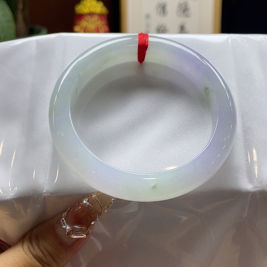 翡翠未镶嵌手镯10号