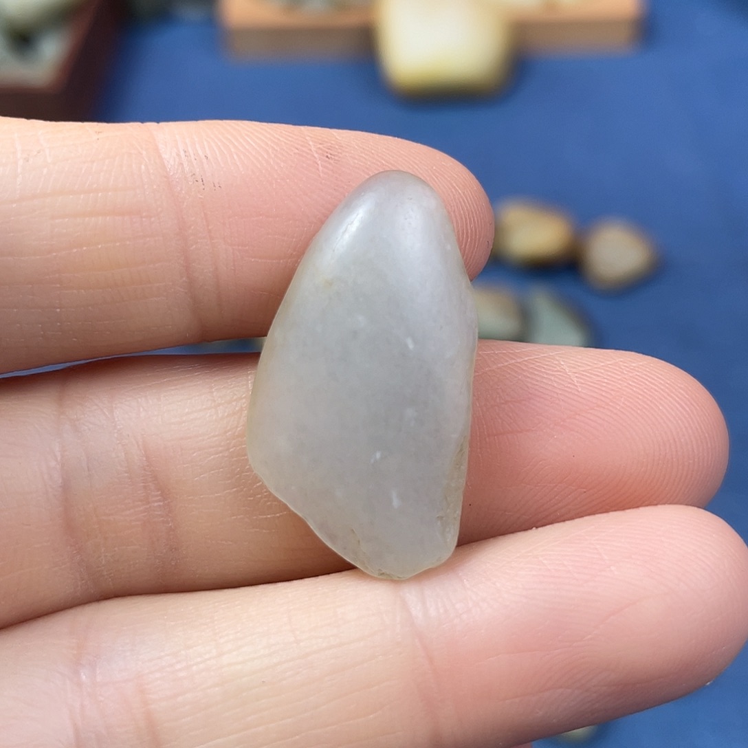 和田玉珠宝奇石未镶嵌白***水