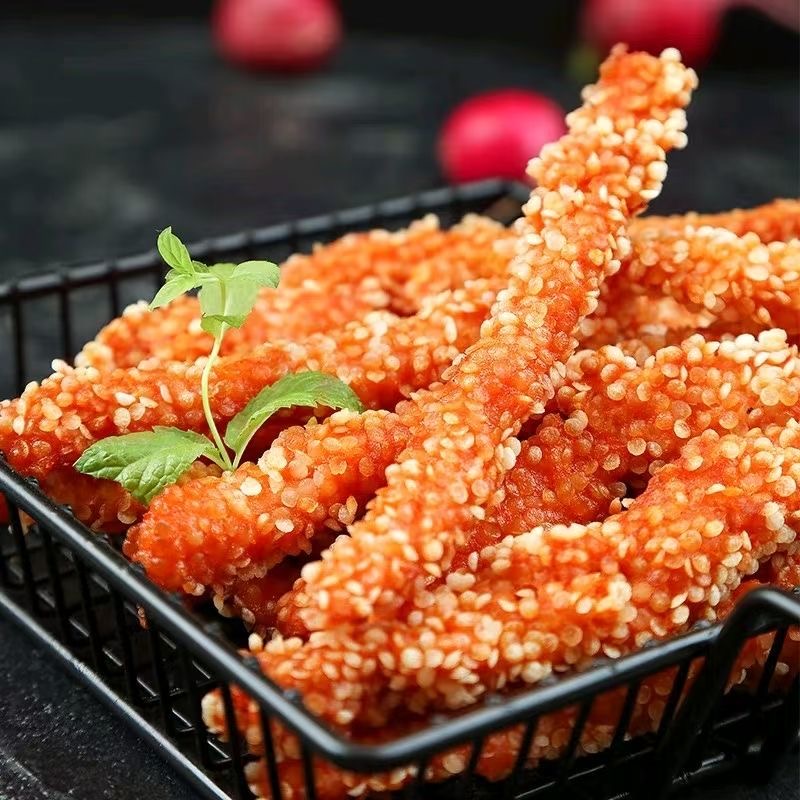 雪花鸡柳批发冷冻无骨鸡柳排条炸货油炸半成品小吃食材商用实惠装