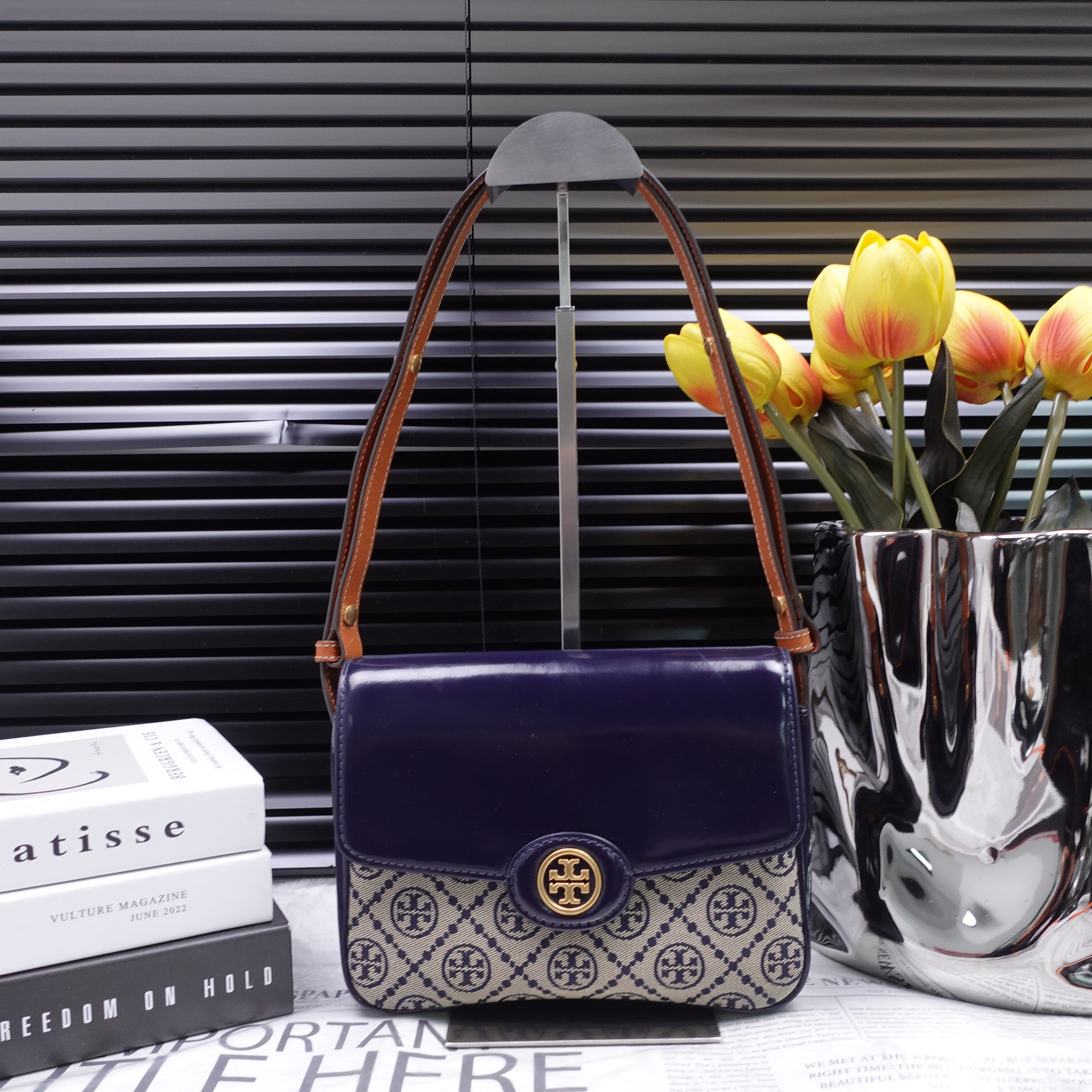 95新 TORY BURCH/汤丽柏琦 单肩包/T_ZY0000  T10336030