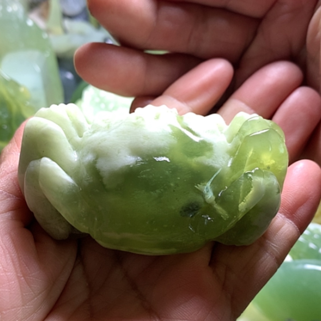 【闪购商品】合金蛇纹石玉颈饰