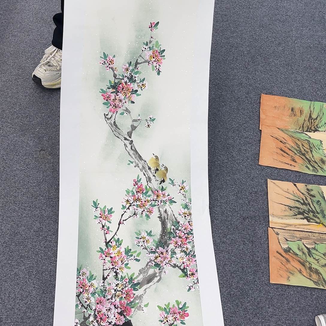 国画纯手绘作品欣赏