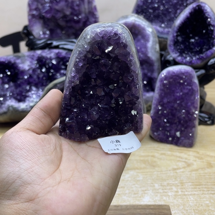 未镶嵌大型摆件（非配饰）紫晶